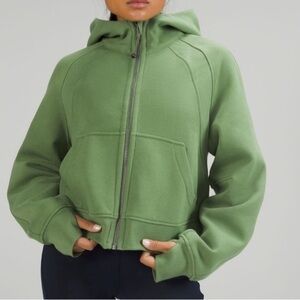 🍋Lululemon Scuba Cropped Oversized Hooded Jacket
